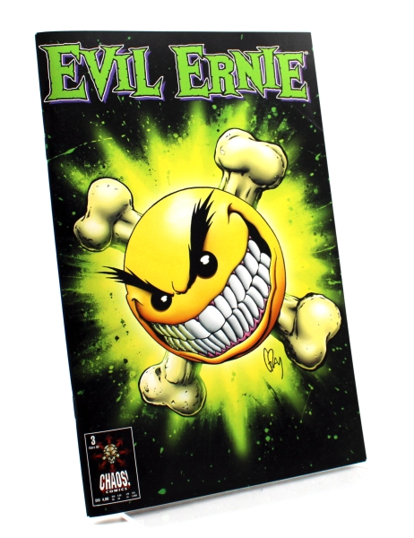 Evil Ernie Schwarz-Weiß Comic Miniserie Nr. 3: Liebestoll und unheilvoll von Chaos!Comics